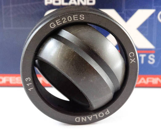 GE 20 ES підшипник шарнірний, розмір 20*35*16, CX Польща, фото 2
