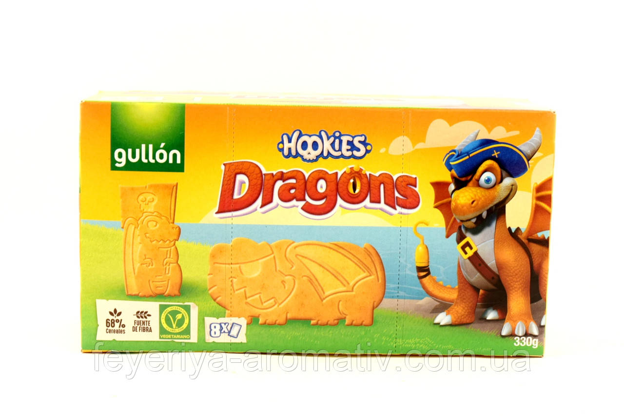 Печиво Gullon dibus Dragons 8 packs 300g (Іспанія)