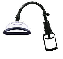 Вакуумна помпа для вагіни StrongPussy 110мм з механічним насосом