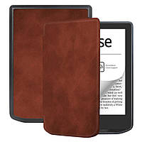 Чехол обложка Primolux TPU для электронной книги PocketBook 629 Verse / PocketBook 634 Verse Pro - Brown