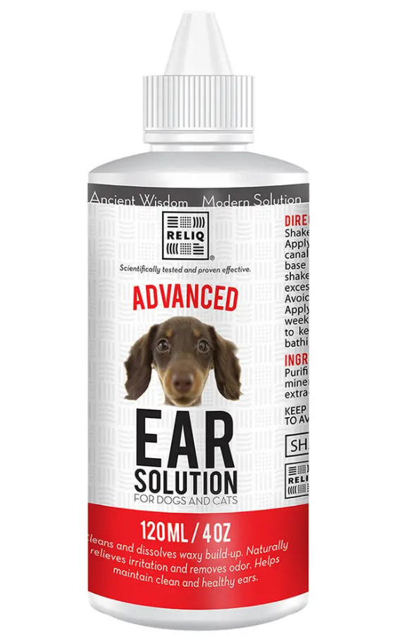 Лосьйон для догляду за вухами собак Reliq Ear Solution 120 мл (S120-EAR)