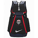 Чорний баскетбольний рюкзак Nike USA Basketball Elite з повітряними подушками спортивний, фото 5