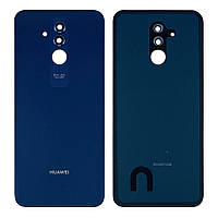 Задняя крышка Huawei Mate 20 lite SNE-LX1 синяя Original PRC со стеклом камеры