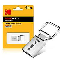 USB флешка-брелок 64Гб, Kodak K112 / ЮСБ накопичувач / USB карта пам'яті / Флеш-накопичувач для комп'ютера