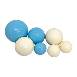 Набір сфери "Біло-блакитні", 7 шт