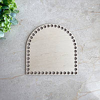 Дерев'яне дно для кошика ВЕСЕЛКА 16 на 16 см