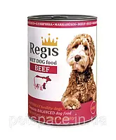 Консерви для собак, Regis (Регіс   з яловичиною) 1240 г
