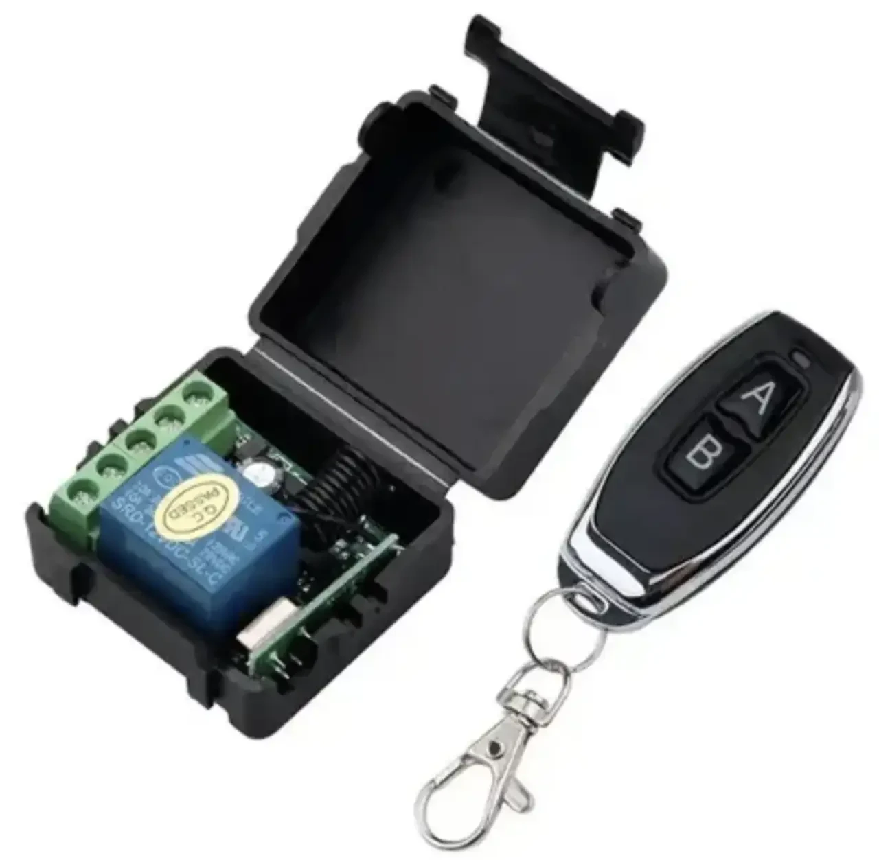 Реле 1-канальне 12 В 433МГц, пульт, Arduino, фото 1