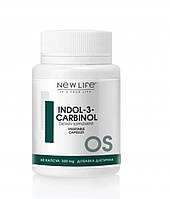 Індол-3-Карбінол капсули покращують стан печінки, профілактика злоякісних новоутворень, 60шт по 500mg,New life