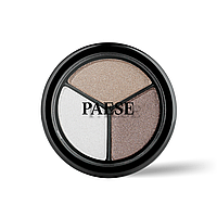 Тройные Тени для век Перламутровые с эффектом блеска Eyeshadows Dancing Queen Trio Paese 3,6g (802)