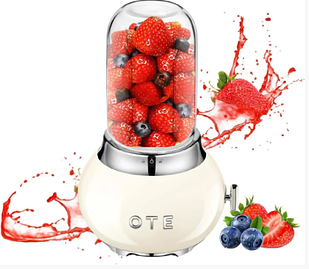 Портативний блендер для коктелів і смузі OTE Blender 200 Вт 400 мл