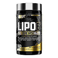 Комплексный жиросжигатель для женщин Nutrex Lipo 6 Black Hers Ultra Concentrate (60 капс)