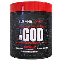 Предтренировочный комплекс Insane Labz I am GOD 296g (Fruit Punch)