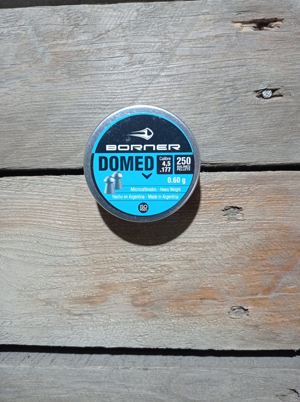 Кулі для пневматики Borner Domed 0.55 гр / 4.5 мм / 250 шт