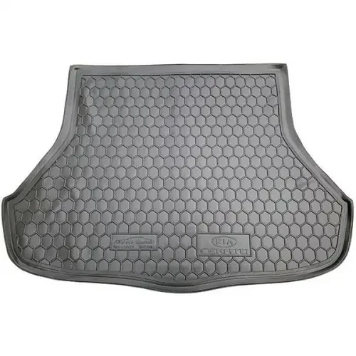 Килимок в багажник дляKia Cerato III (2013>) (седан) (BASE) гумовий (AVTO-Gumm) автогум, фото 1
