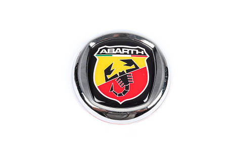 Емблема Abarth  самоклейка 120 мм для Тюнінг Fiat, фото 2