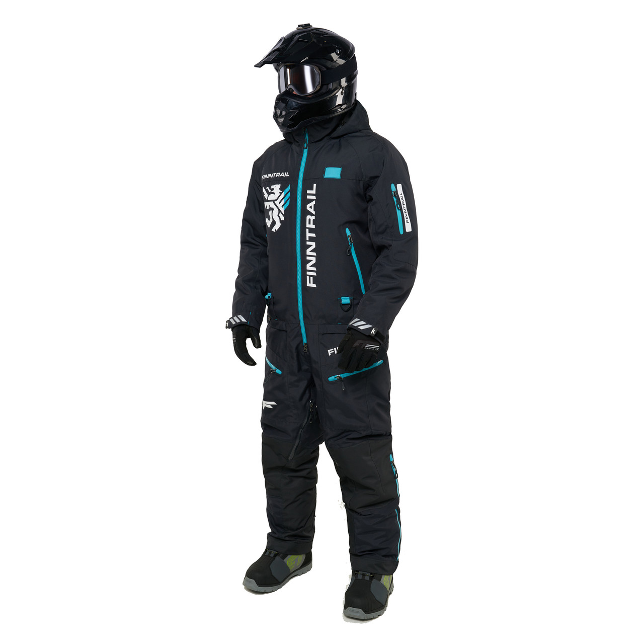 КОМБІНЕЗОН FINNTRAIL WIDETRACK PRO КОЛІР GRAPHITE, фото 1