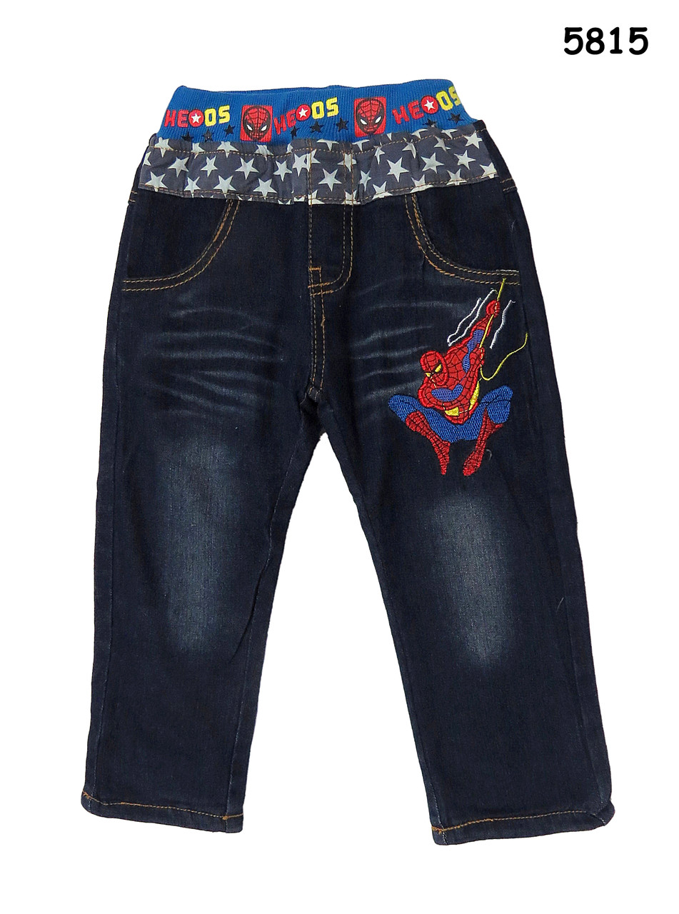 Теплі джинси Spiderman для хлопчика. 100 см