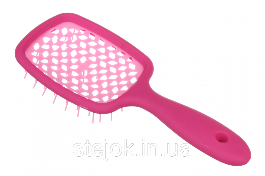 Гребінець для волосся Superbrush: цвет малиновый (21,5х8,5см), фото 1