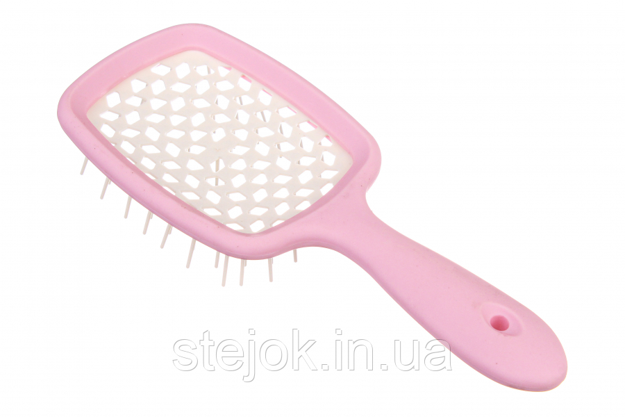 Гребінець для волосся Superbrush: цвет розовый (21,5х8,5см)