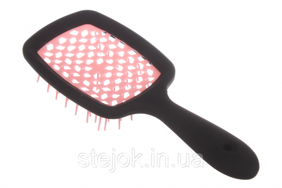 Гребінець для волосся Superbrush: цвет розовый (21,5х8,5см), фото 1