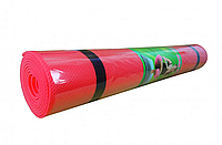 Йогамат, килимок для йоги M 0380-1 матеріал EVA (Червоний) Ама