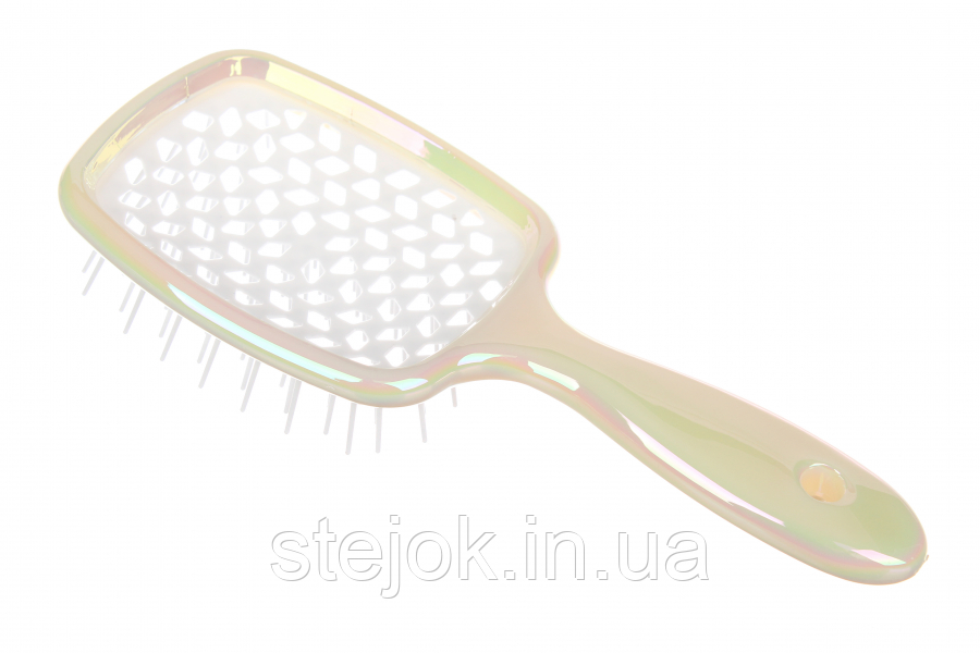 Гребінець для волосся Superbrush: цвет перламутровый (21,5х8,5см)