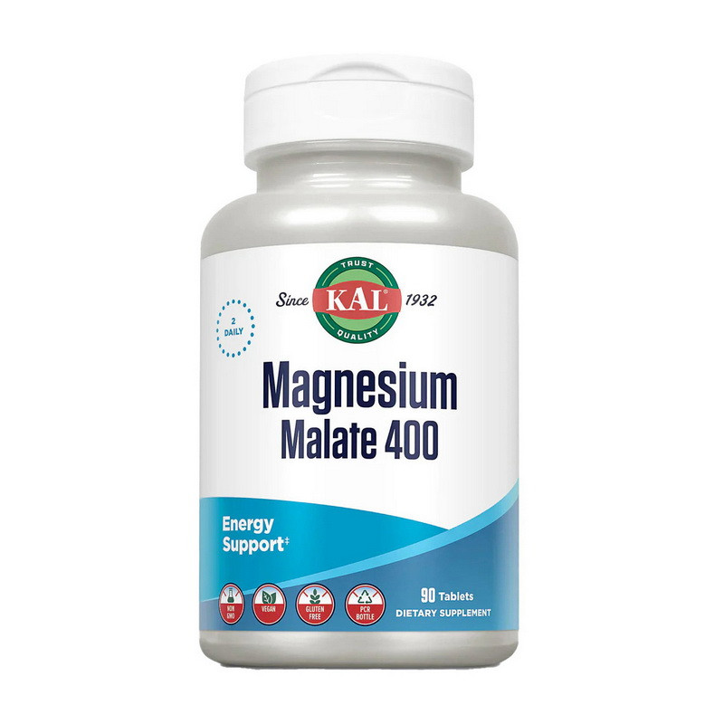 Magnesium Malate 400 (90 tab), фото 1
