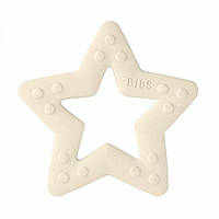 Игрушка прорезыватель грызунок Bibs Baby Bitie Star Ivory, возраст 3+ мес