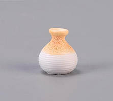Мініатюра ваза у скандинавському стилі 2.5 см Жовта