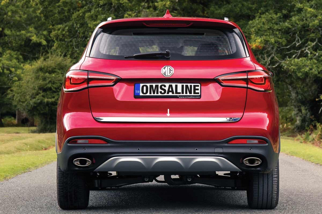 Кромка багажника 2020-2024 OmsaLine для MG HS