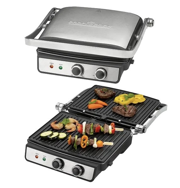 Електричний, притискний контактний гриль Profi Cook PC-KG 1029 Original, фото 1