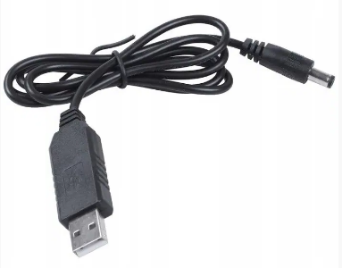 Кабель живлення перетворювач підвищує USB-DC 5V на 12V 5.5x2.1мм (54510-E)