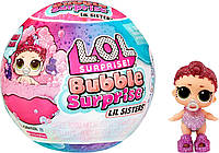 LOL Surprise Bubble Foam Lil Sisters Doll. маленька сестричка лілс лол бабл