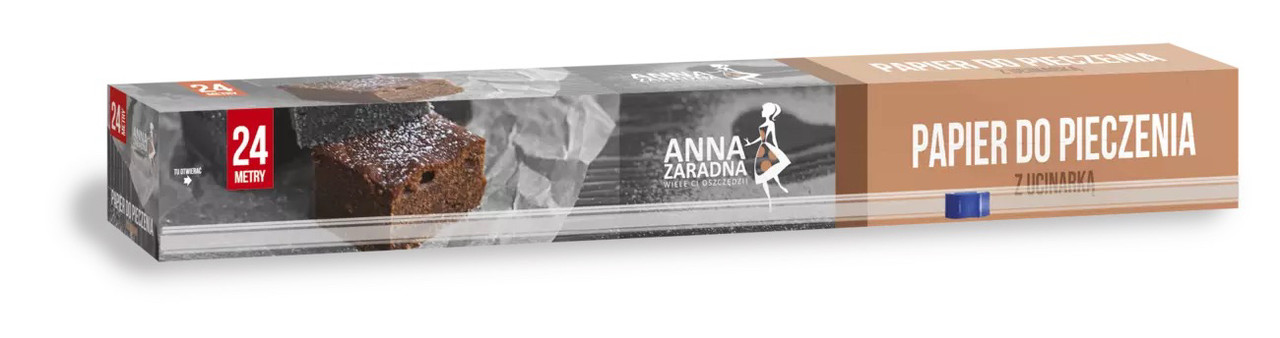 Папір для випікання Anna Zaradna в коробці 24 м