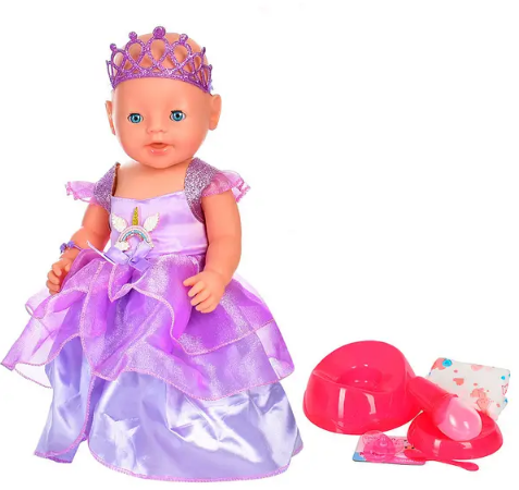 Лялька пупс Yale Baby 7 функцій 8 аксесуарів  BL038G/H