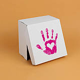 Коробка подарункова "Серце на долоні" 200*200*100 мм Картонна Коробка для іграшок, фото 4