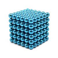 Магнітний неокуб MAG-004 головоломка металева (Блакитний) Ама