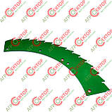 Ніж ротора лівий з наплавкою барабана силосозбиральної жатки John Deere Kemper LCA78231 78231 LCA95958 95958, фото 4