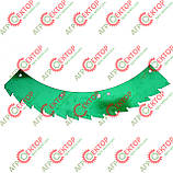 Ніж ротора лівий з наплавкою барабана силосозбиральної жатки John Deere Kemper LCA78231 78231 LCA95958 95958, фото 2