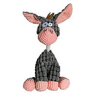 Жувальна м'яка іграшка для собак PLUSH DONKEY DOG TOY - віслюк