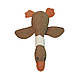 Жувальна м'яка іграшка для собак PLUSH DUCK DOG TOY - качка коричнева, фото 8