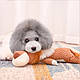 Жувальна м'яка іграшка для собак PLUSH LION DOG TOY - лев, фото 7