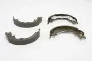 Колодка задня Лачетті EuroEx на ручник комплект (товщина накладки 4,3 мм)