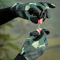 Профессиональные рыболовные перчатки с открытыми пальцами