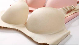 Жіночий регульований бюстгальтер бра з чашками пуш ап, Безшовний бюстгальтер пуш-ап 70A