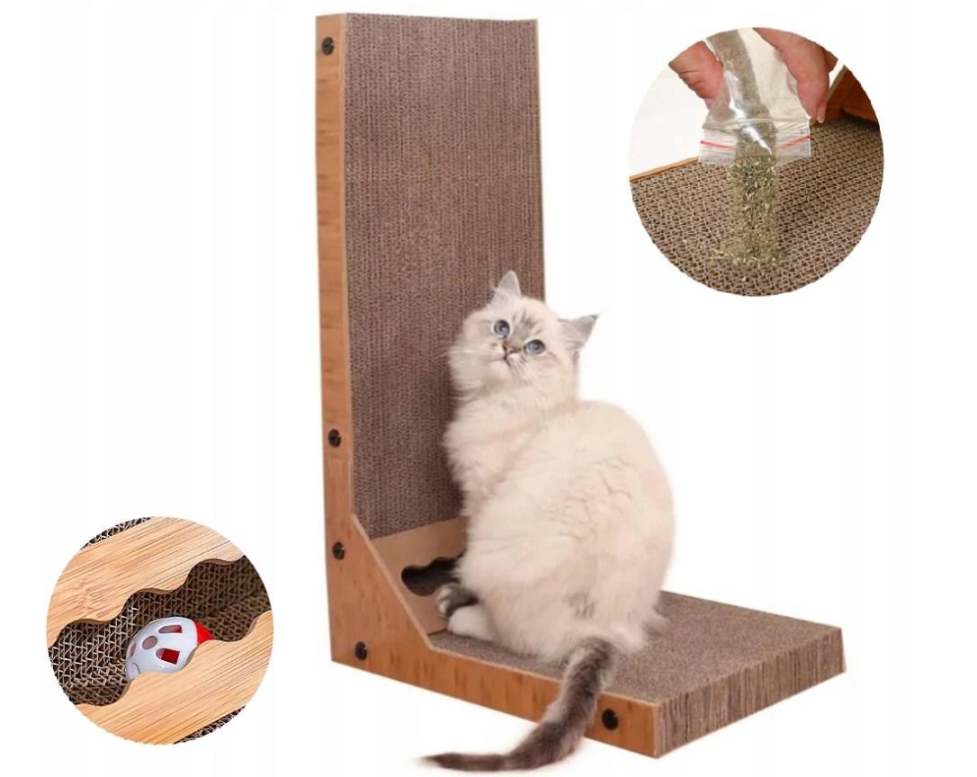 Дряпка (кігтеточка) для котів гофрокартон Housely EB778