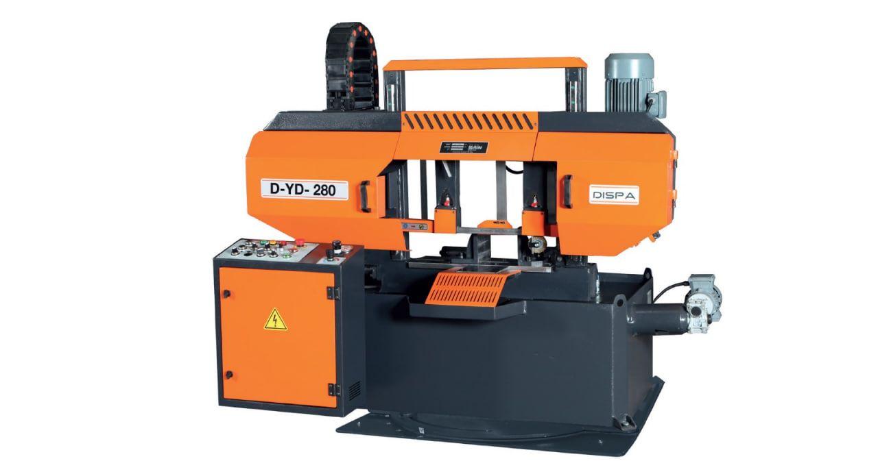 Напівавтоматична двохколонна стрічкова пилка DISPA MAKINA D-YD 280, фото 1
