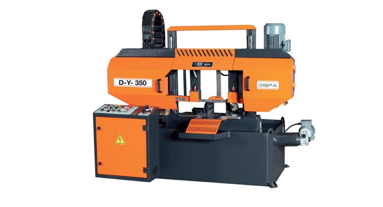 Напівавтоматична двохколонна стрічкова пилка DISPA MAKINA D-YD 350