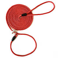 Повідець контролер Dog Walking 4 м 7 мм червоний